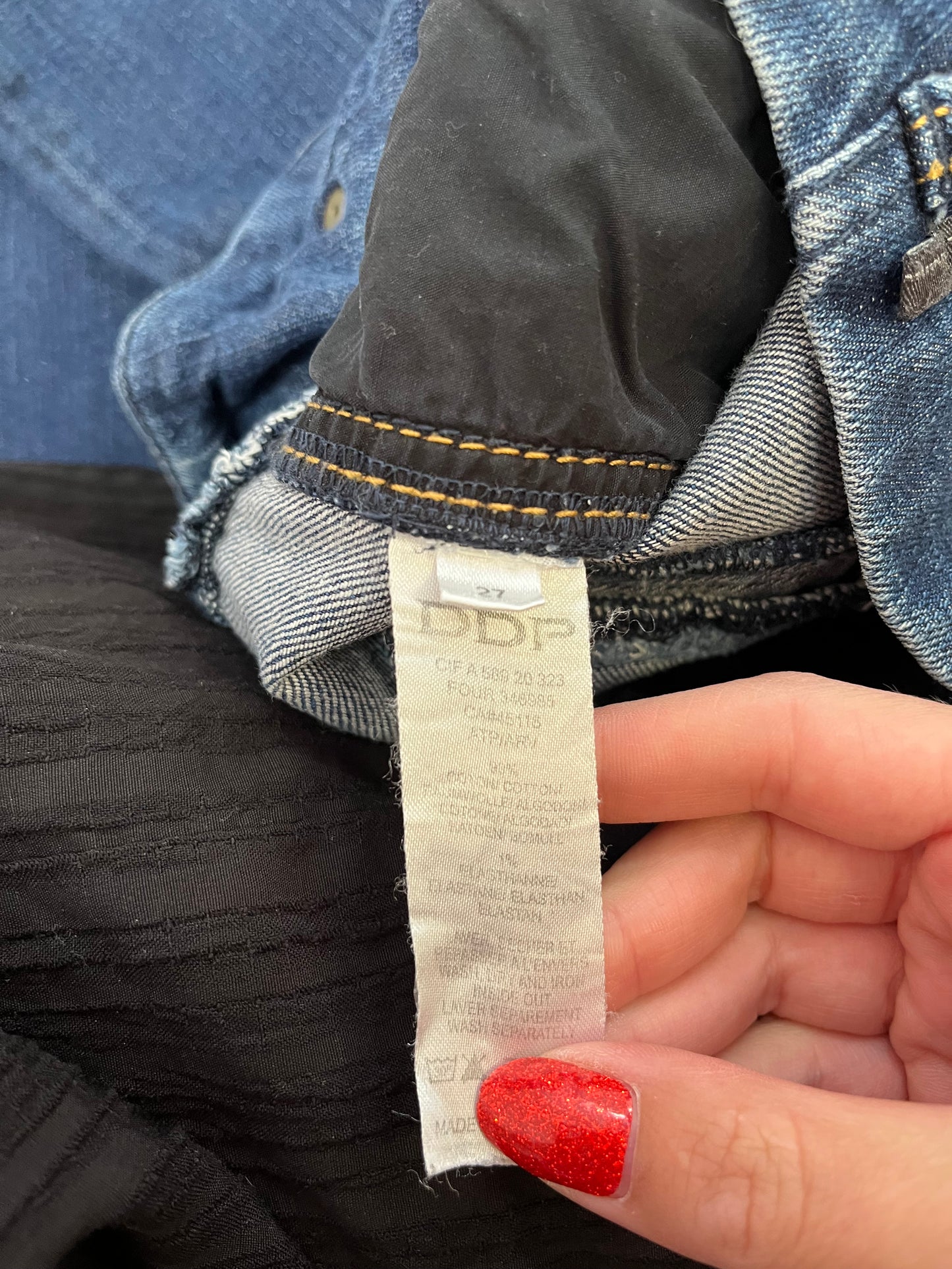 Jean DDP vintage - Taille basse - Coupe flare