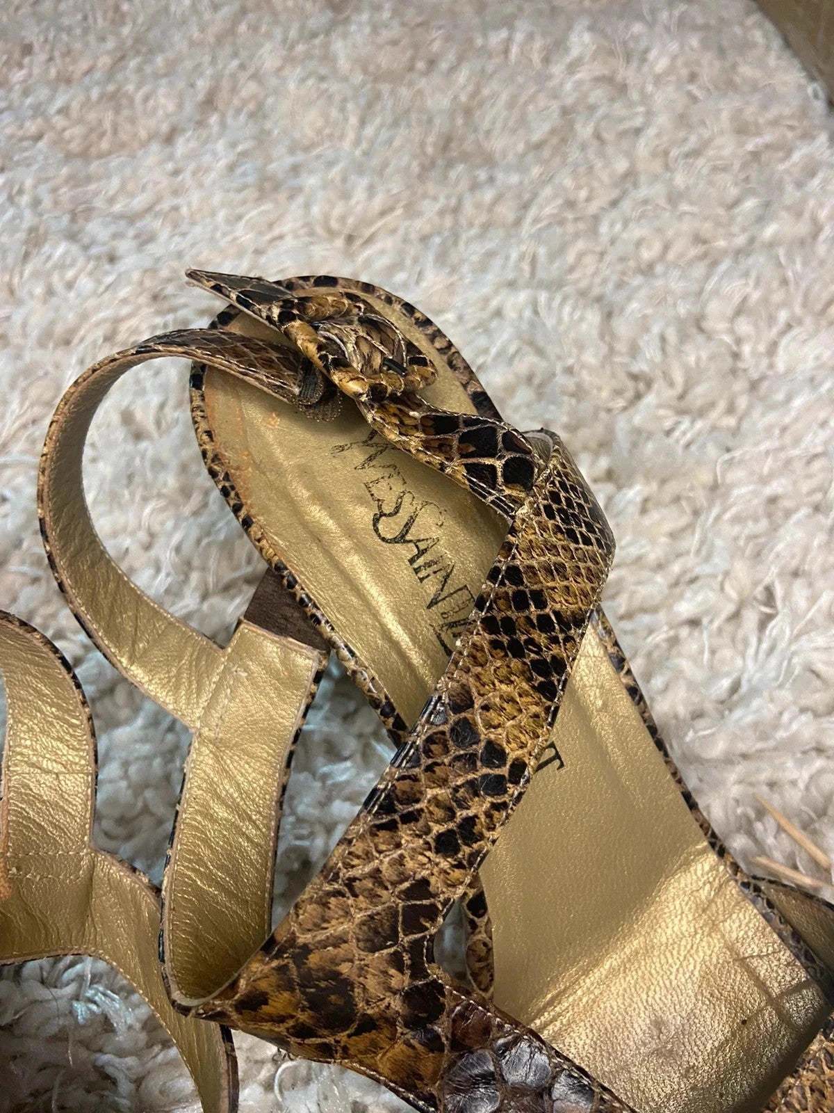 Sandales à talons Yves Saint Laurent
