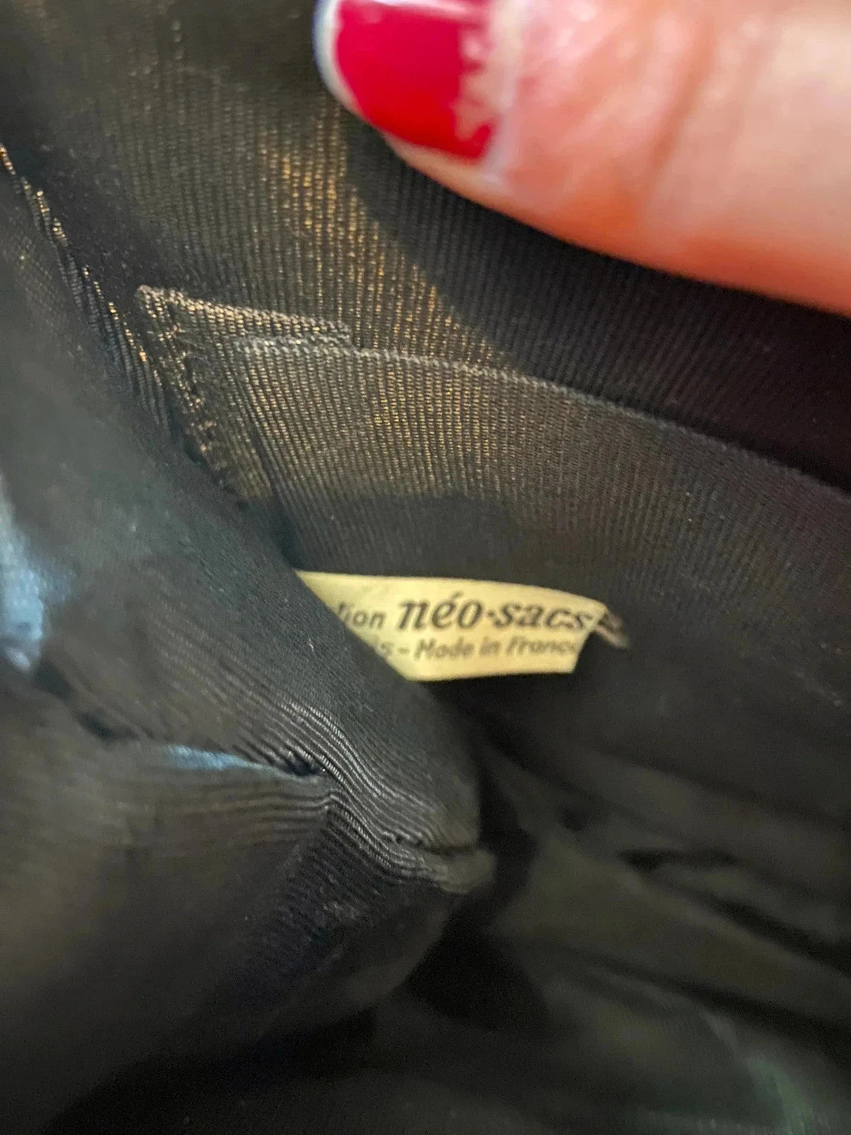 Sac à main vernis vintage