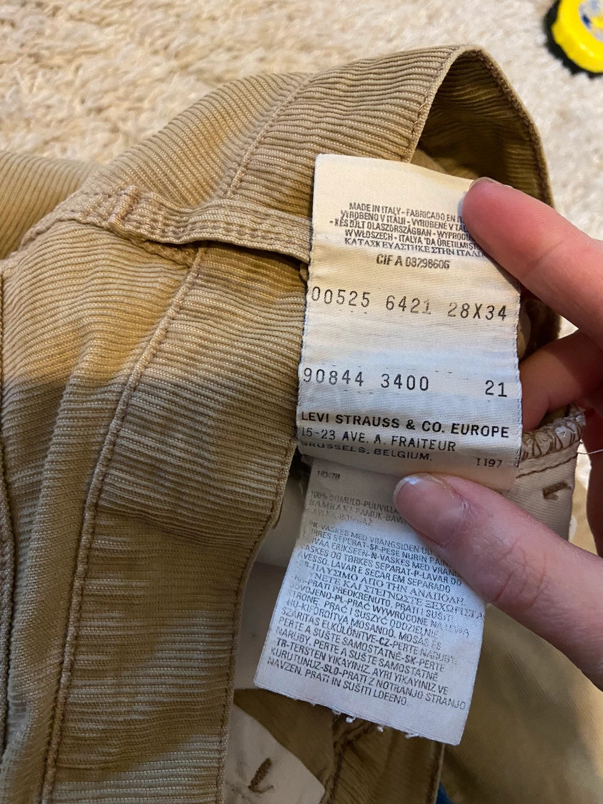 Jean Levis 525 vintage bootcut