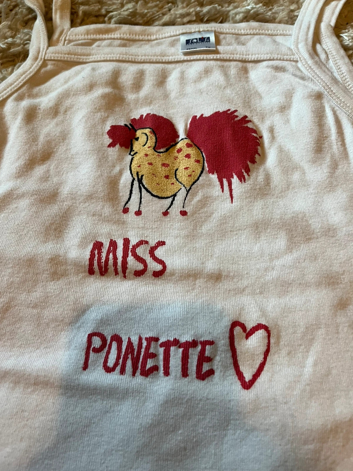 Top vintage Y2k miss ponette
