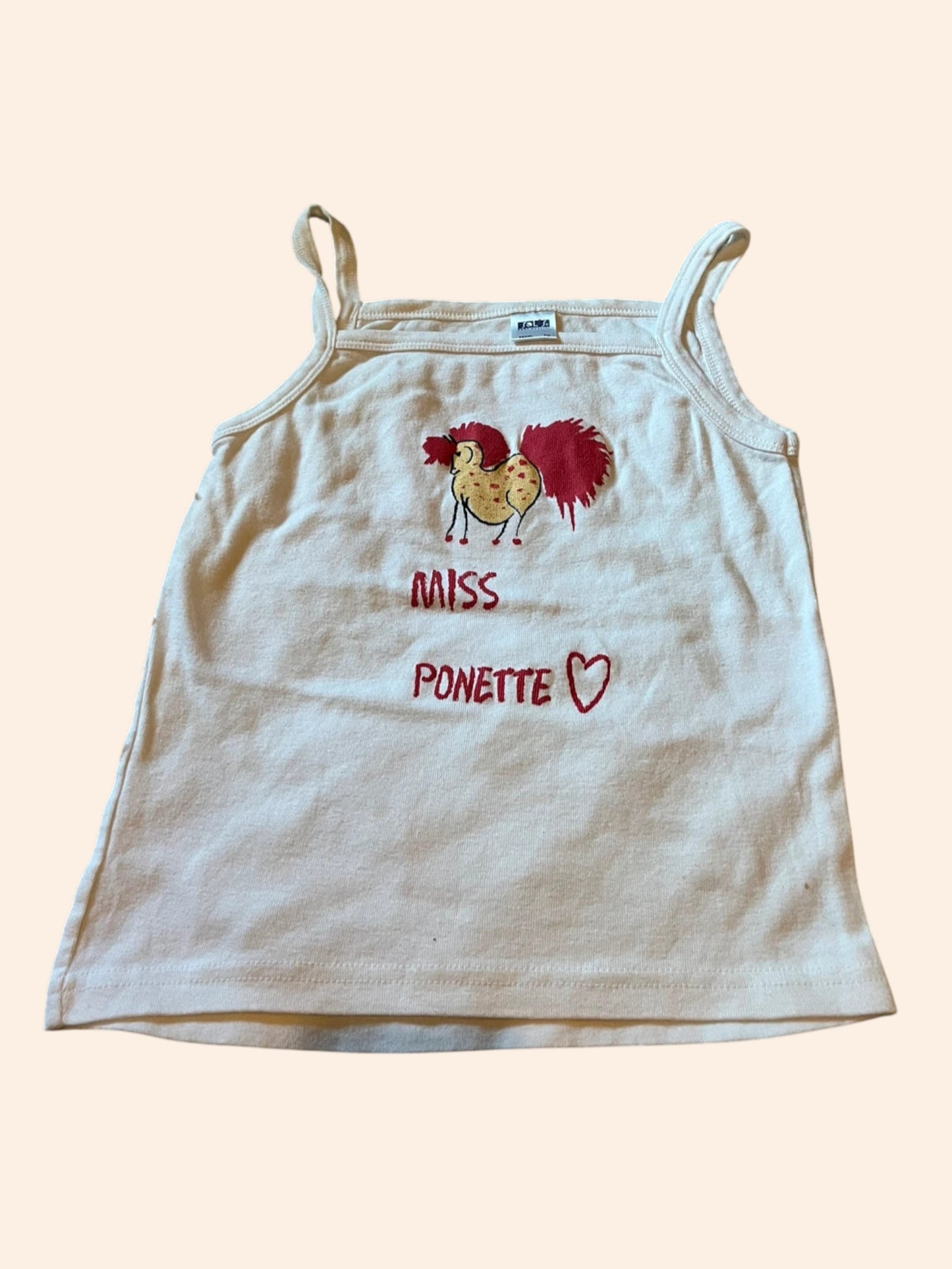 Top vintage Y2k miss ponette