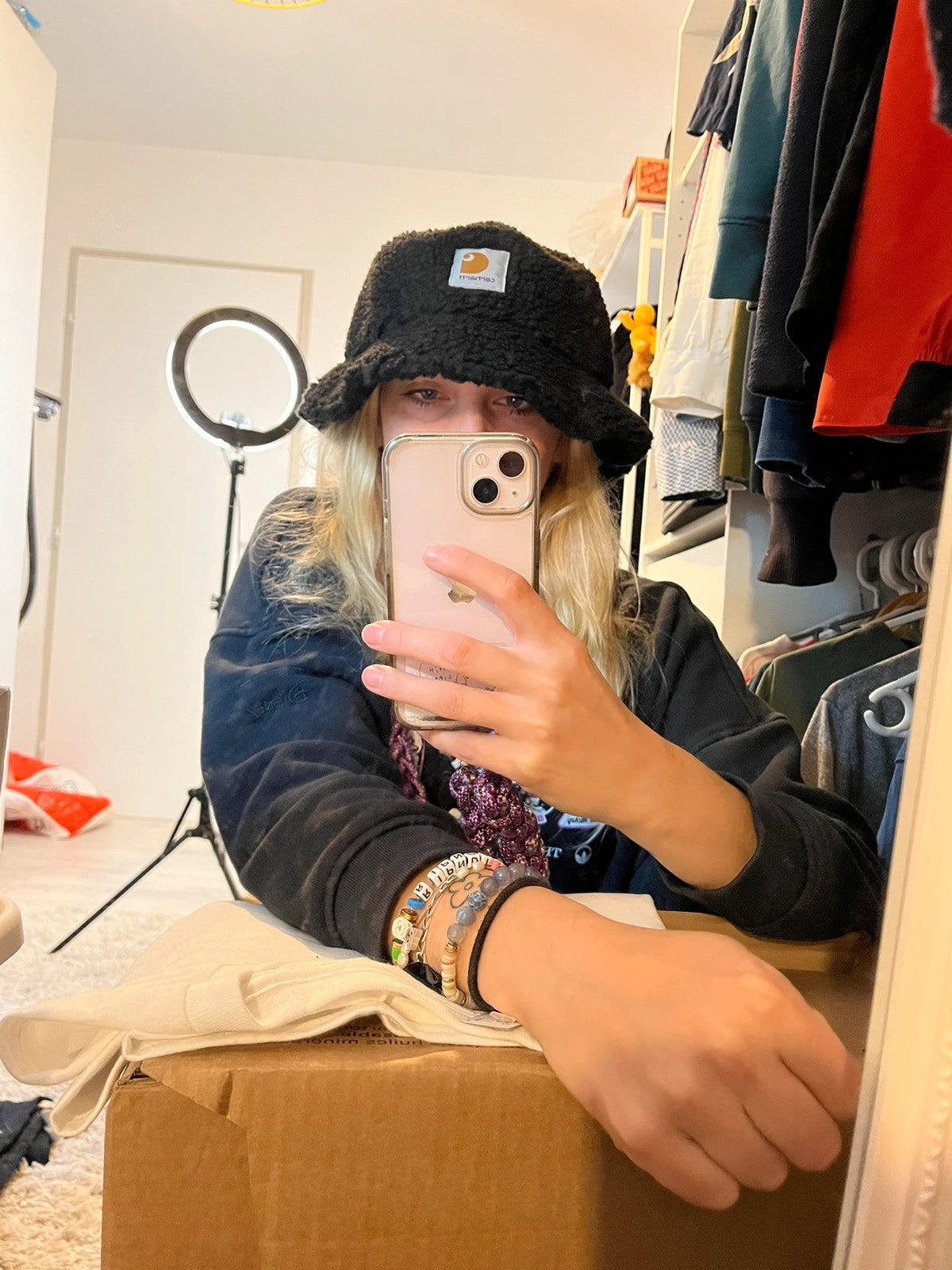 Carhartt Prentis bucket hat fleece