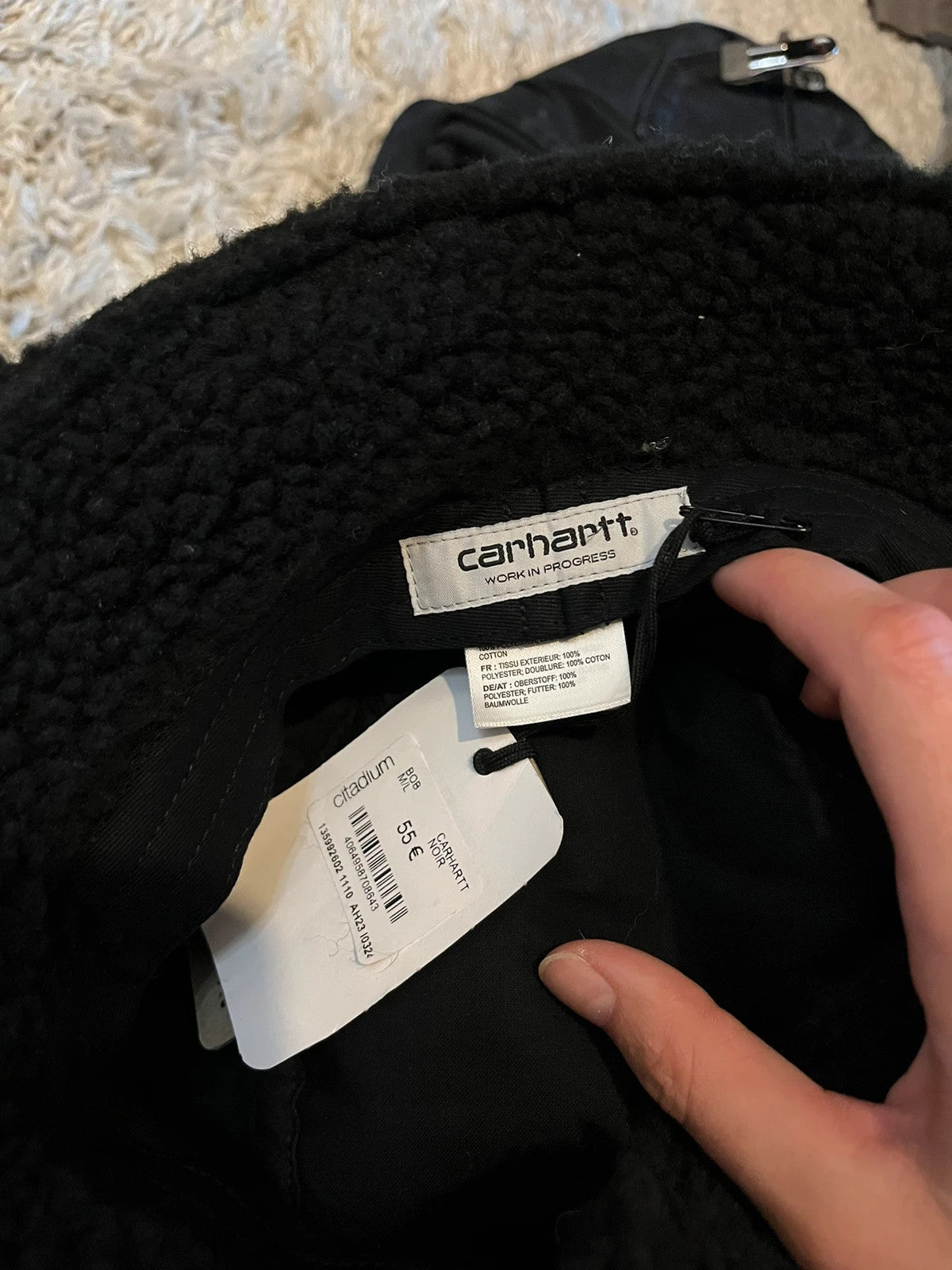 Carhartt Prentis bucket hat fleece