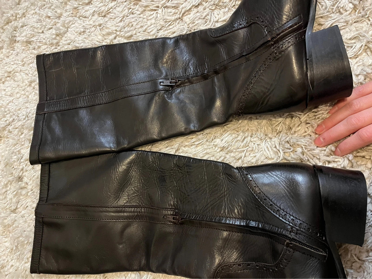 Bottes hautes cavalière René Derhy