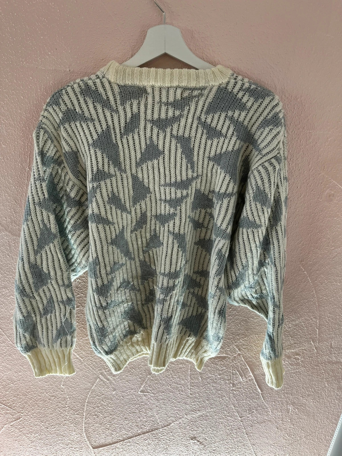 Pull vintage à motifs