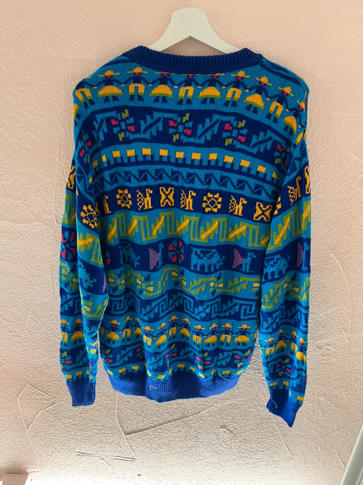 Pull vintage jacquard