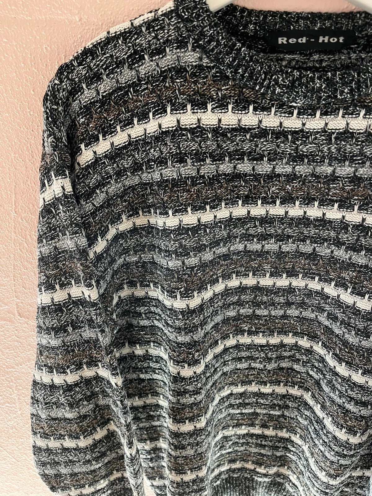 Pull vintage à motifs