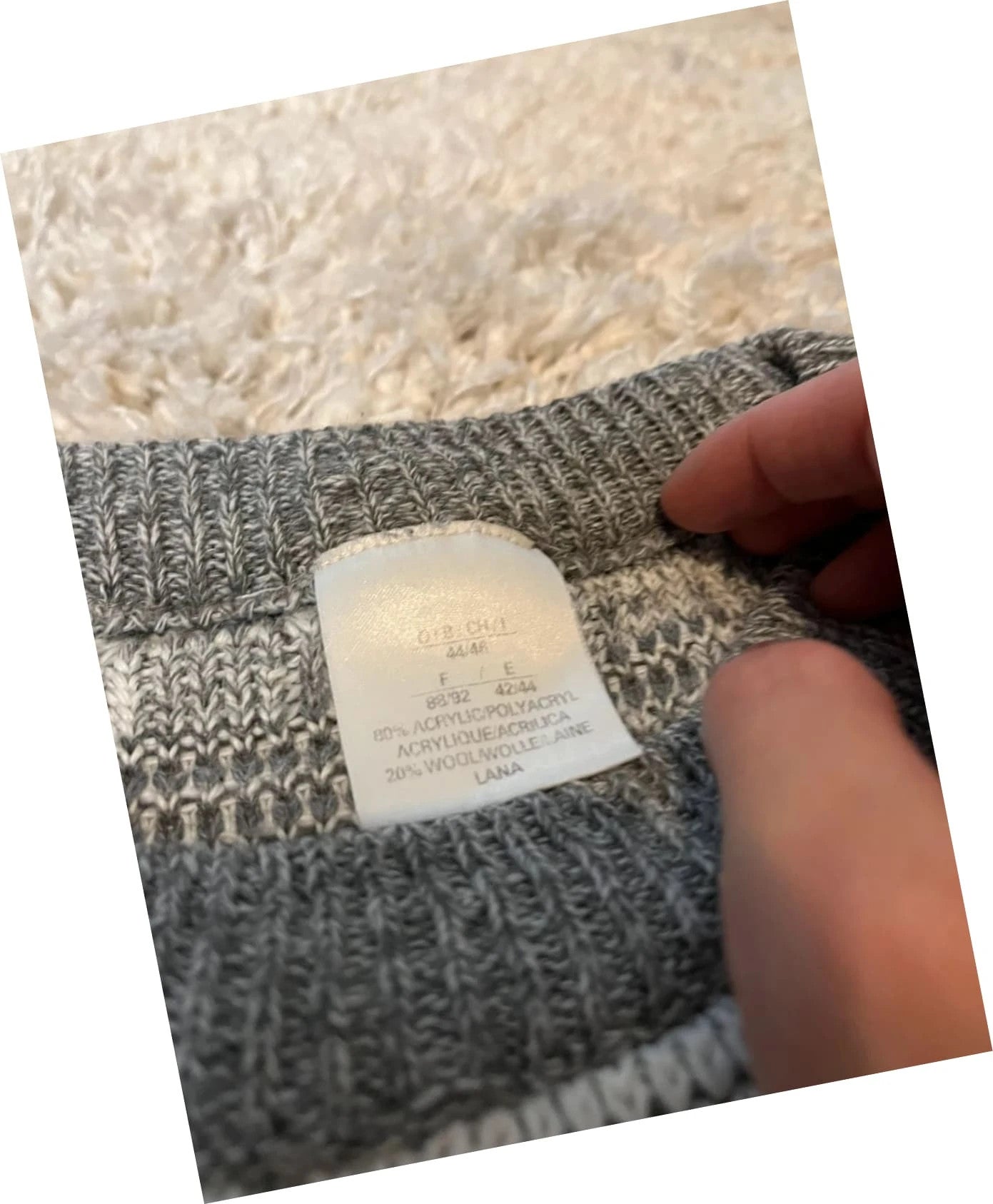 Pull vintage à motifs graphique