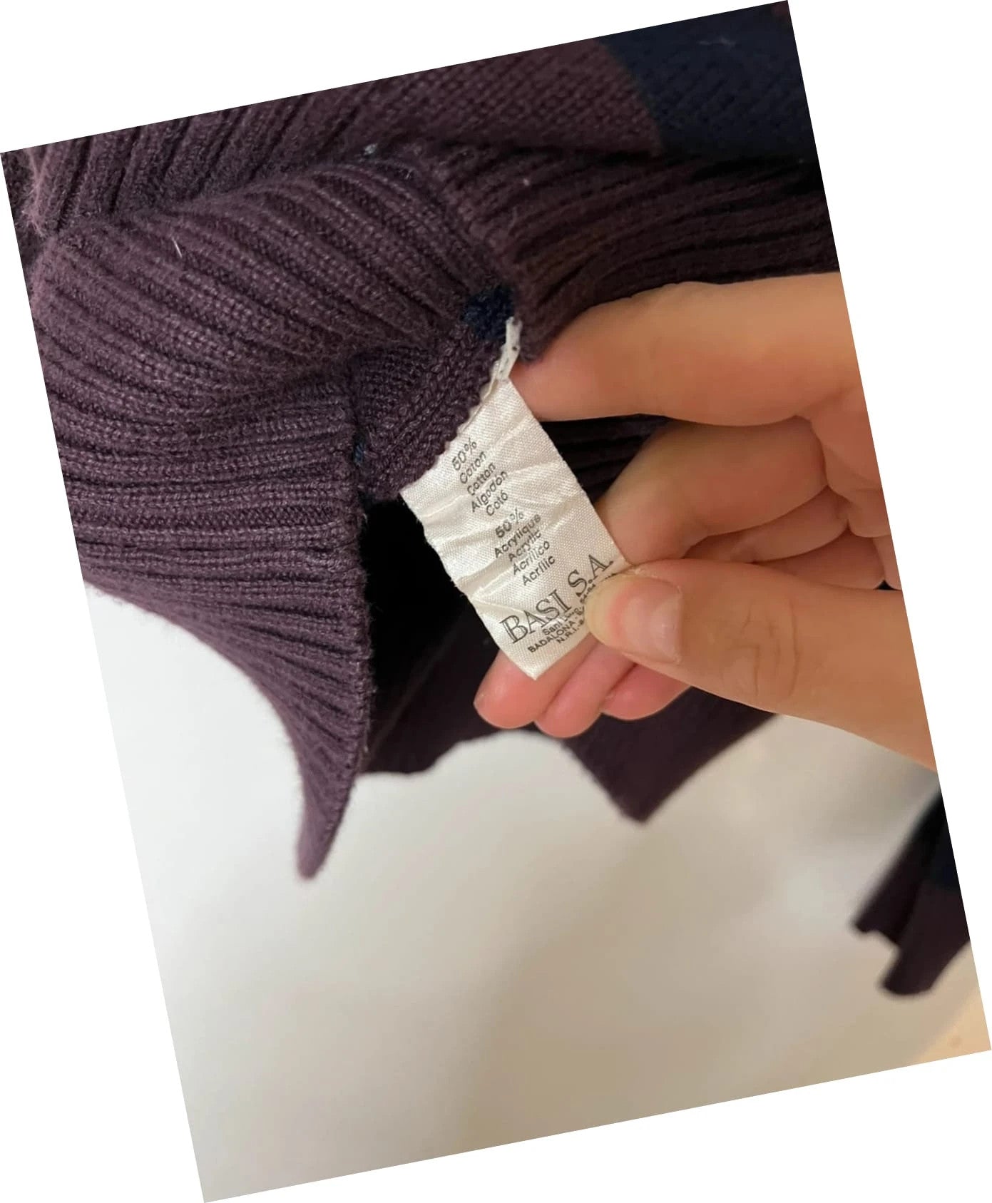 Pull Lacoste rayé - Col rond