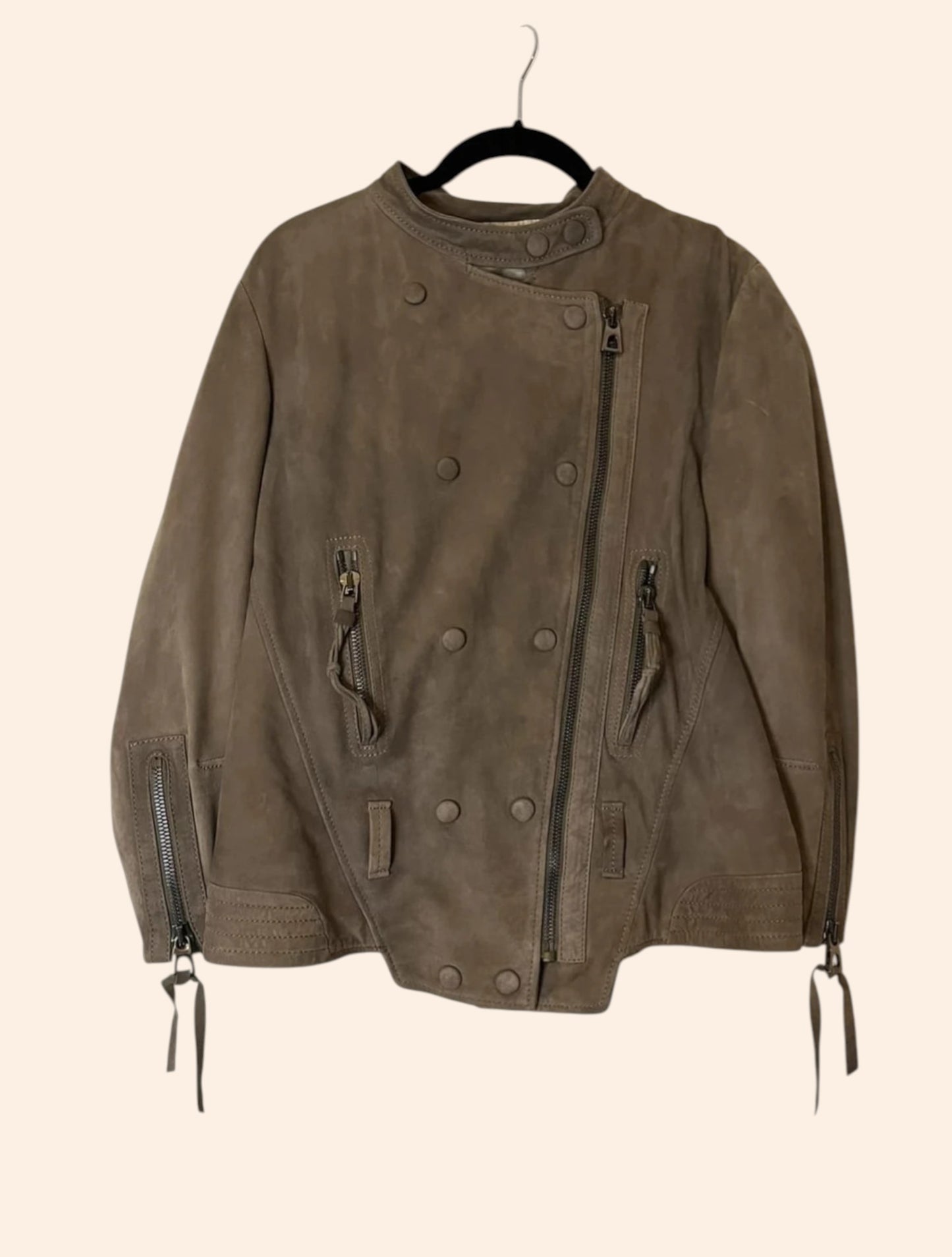 Veste en cuir d’agneau Barbara bui