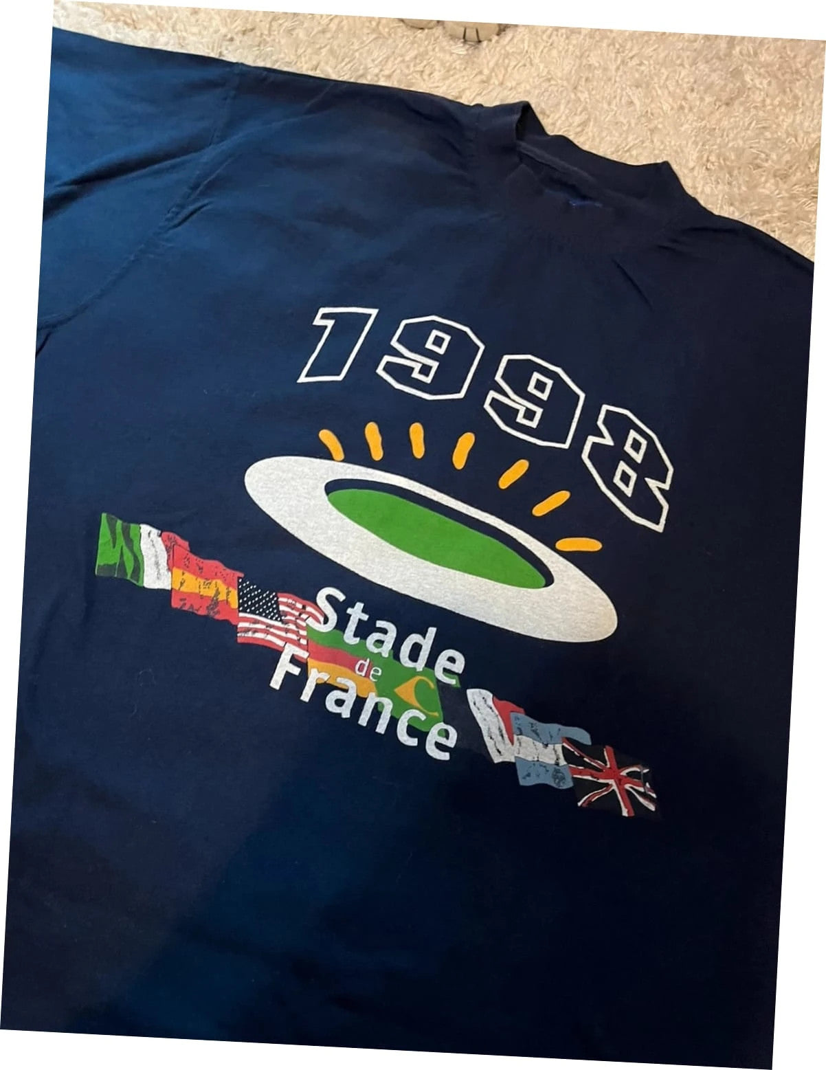 T-shirt vintage stade de France 1998