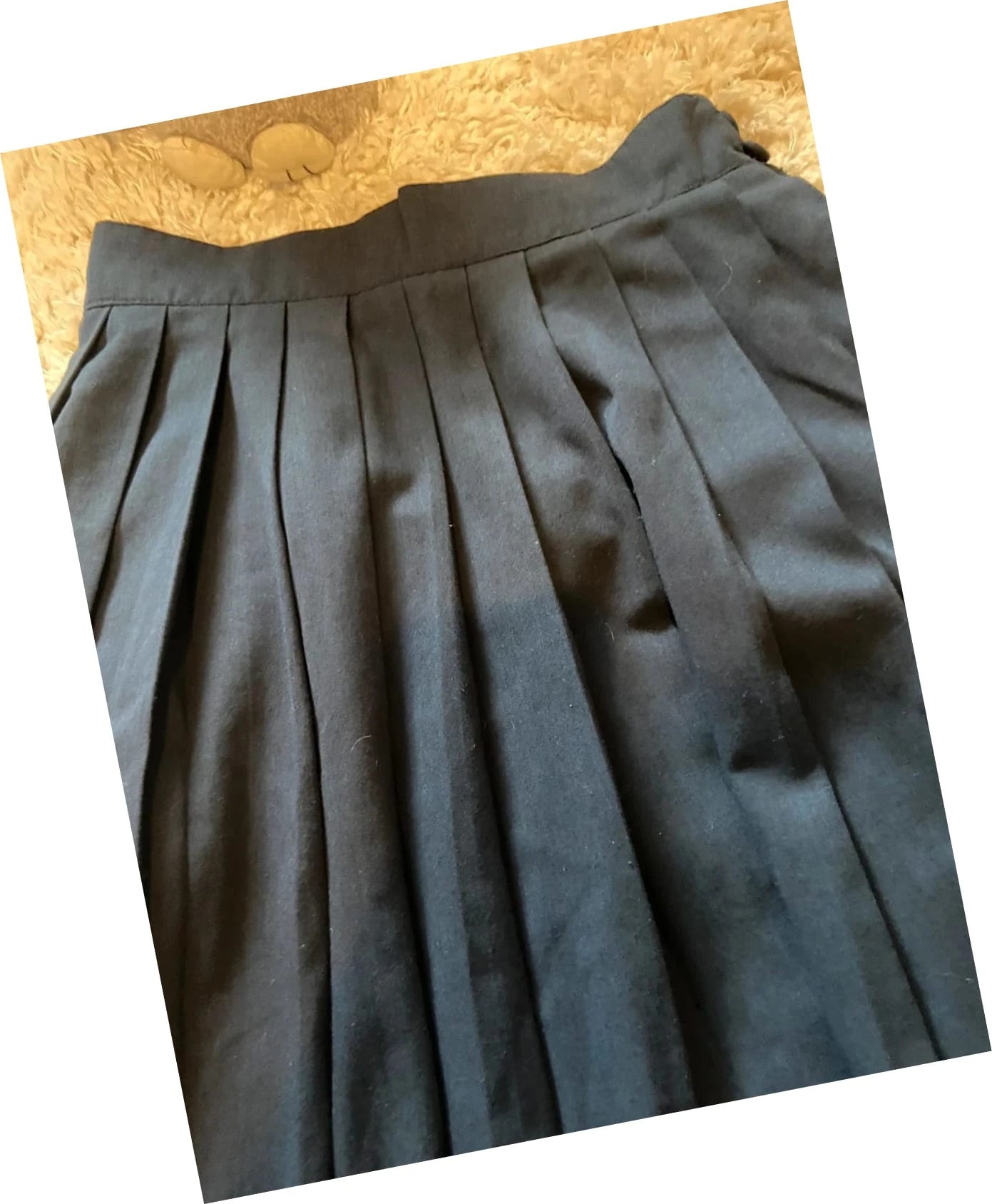 Jupe plissée vintage