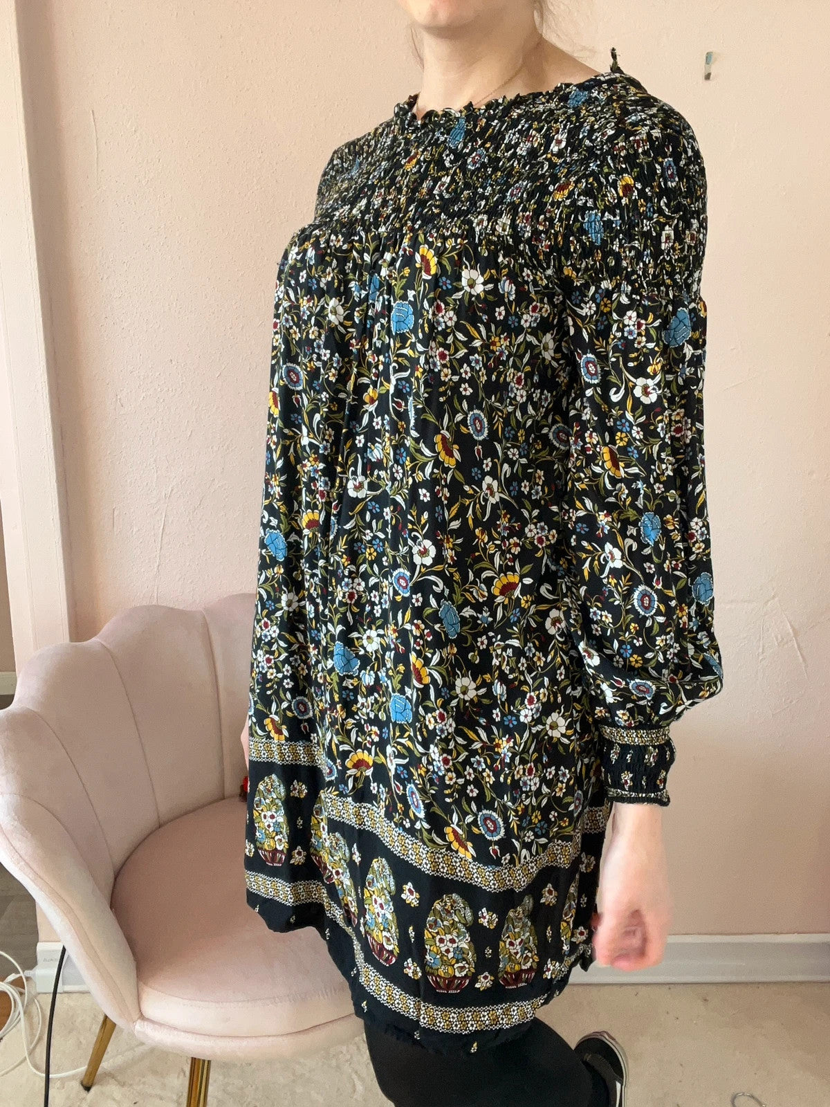 Robe fleurie Zara