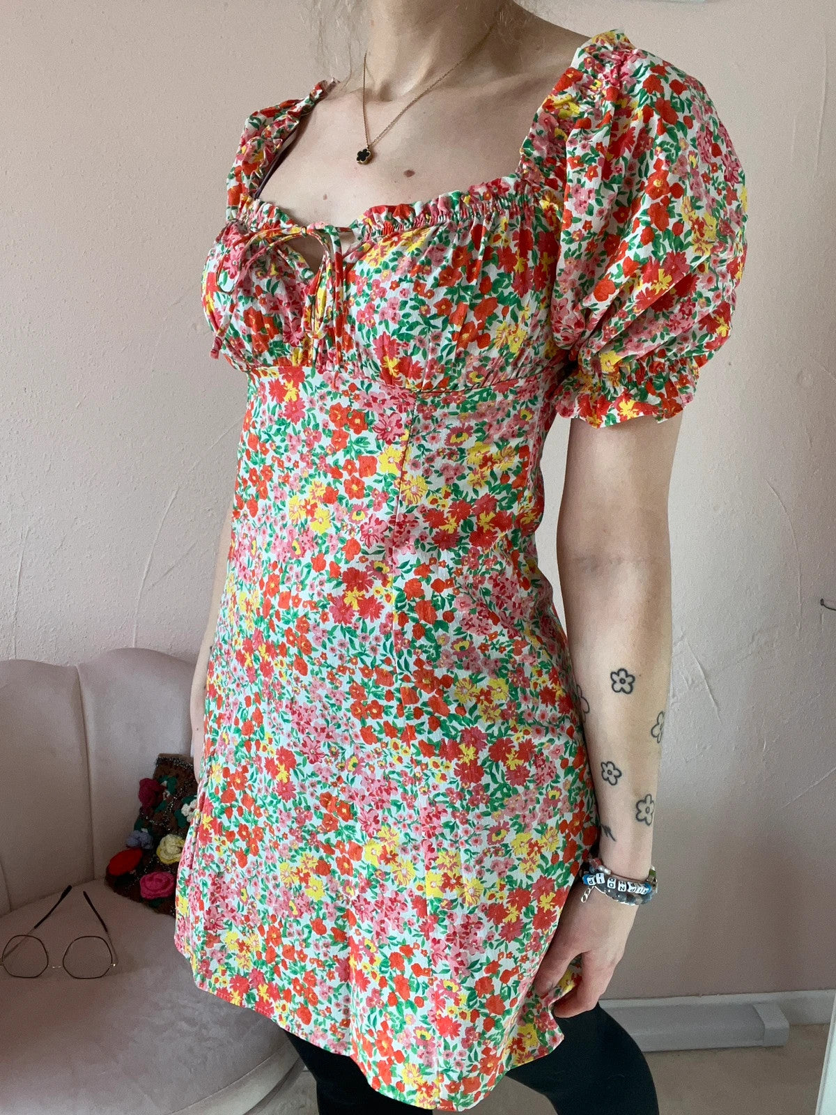 Robe à fleurs Koton