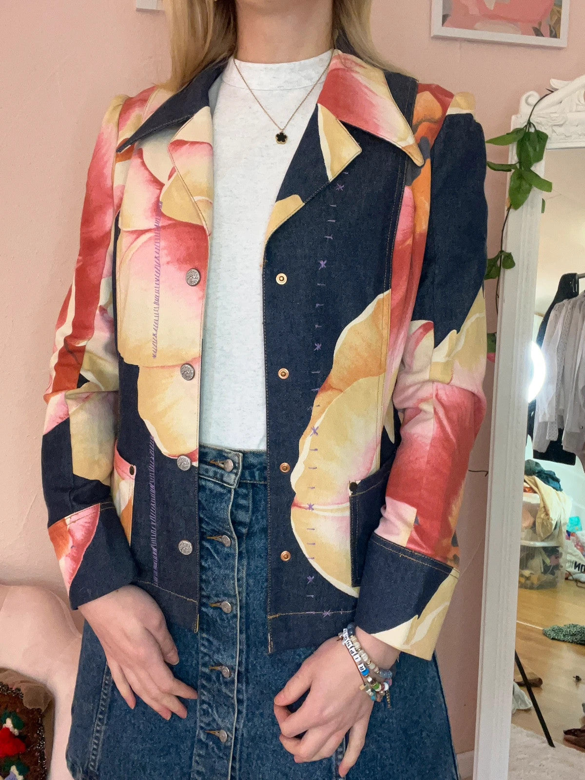 Veste en jean Christian Lacroix