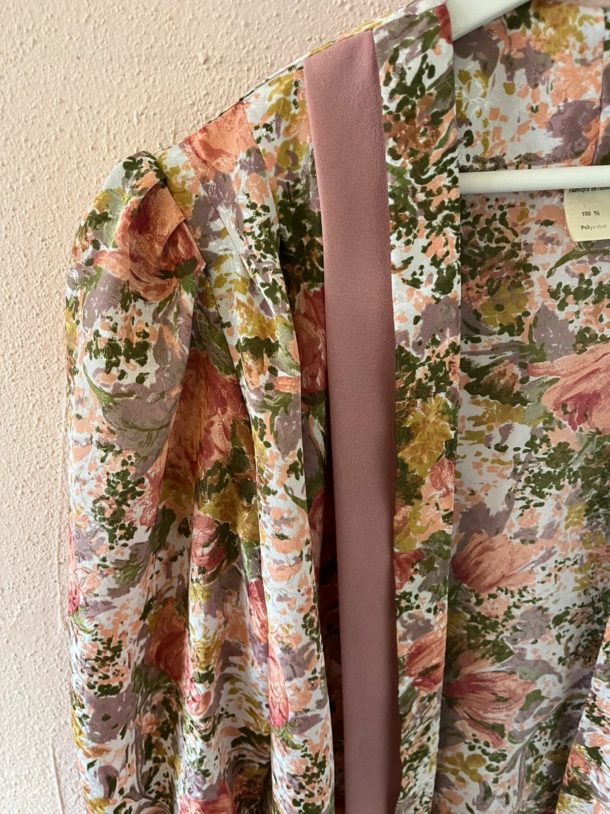 Kimono vintage à fleurs