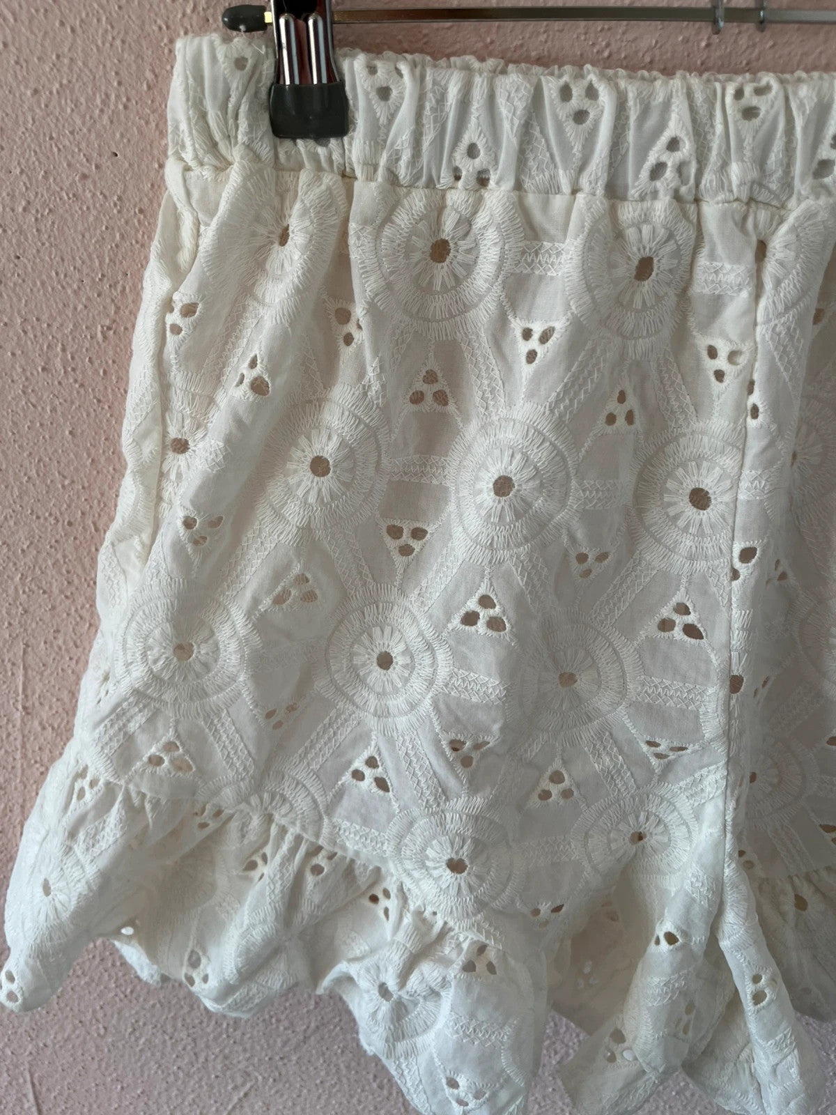 Short en broderie anglaise Rinascimento