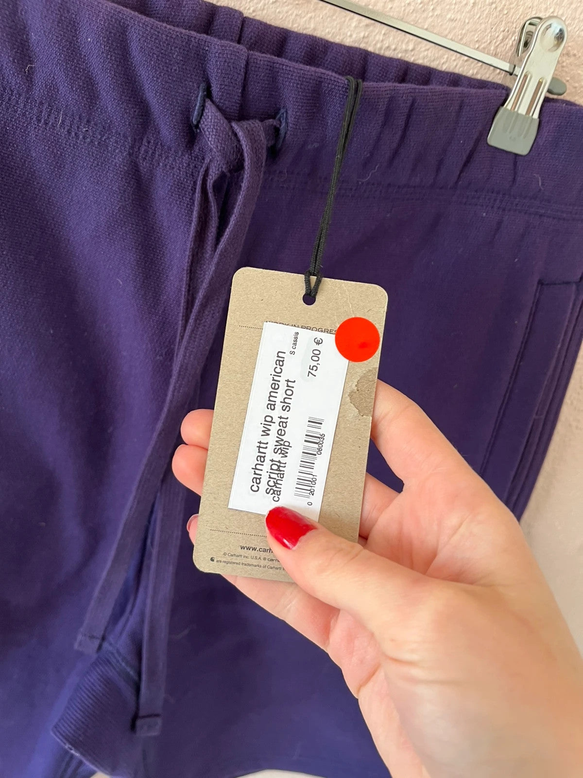 Short Carhartt molletoné
