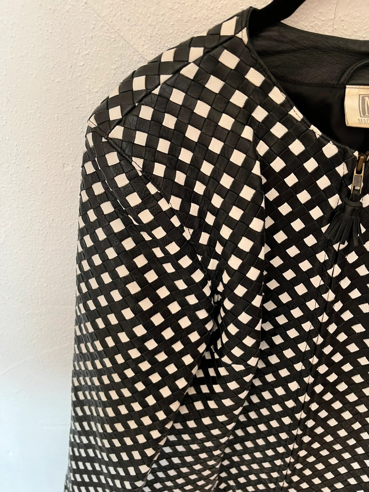 Veste Madeleine en cuir