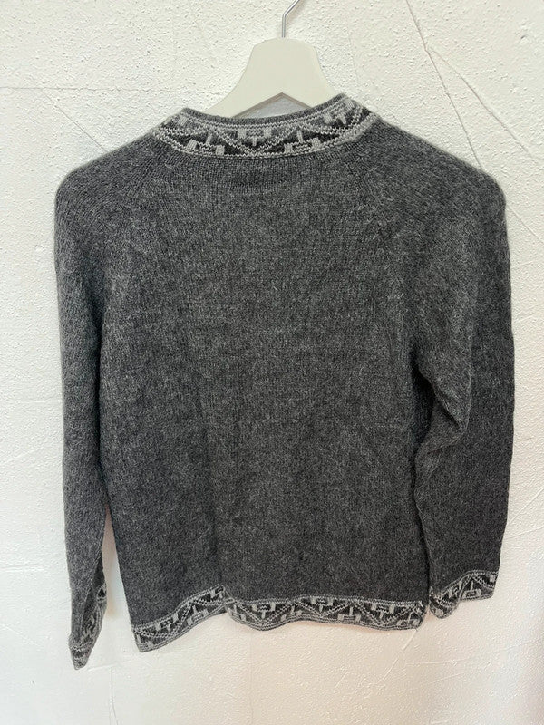 Gilet vintage en alpaga