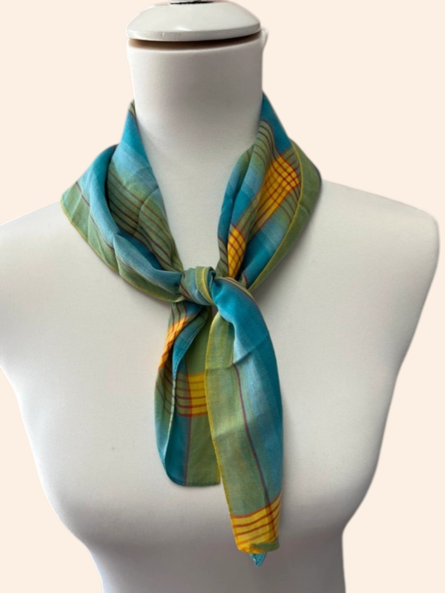 Foulard multicolore 55x60