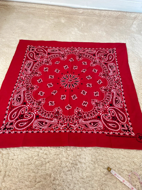 Bandana vintage Made in USA 50x50