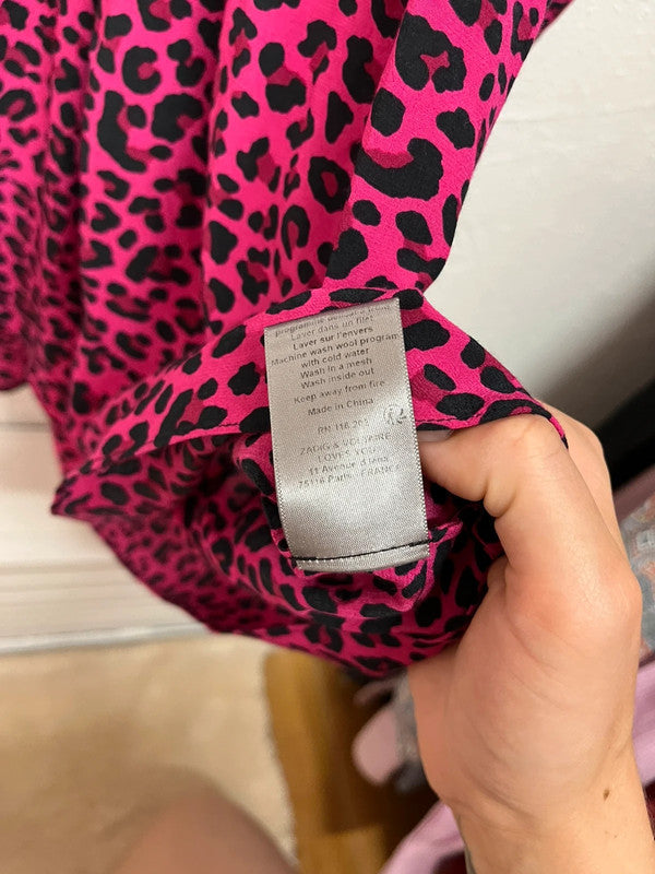 Robe Zadig & Voltaire print léopard