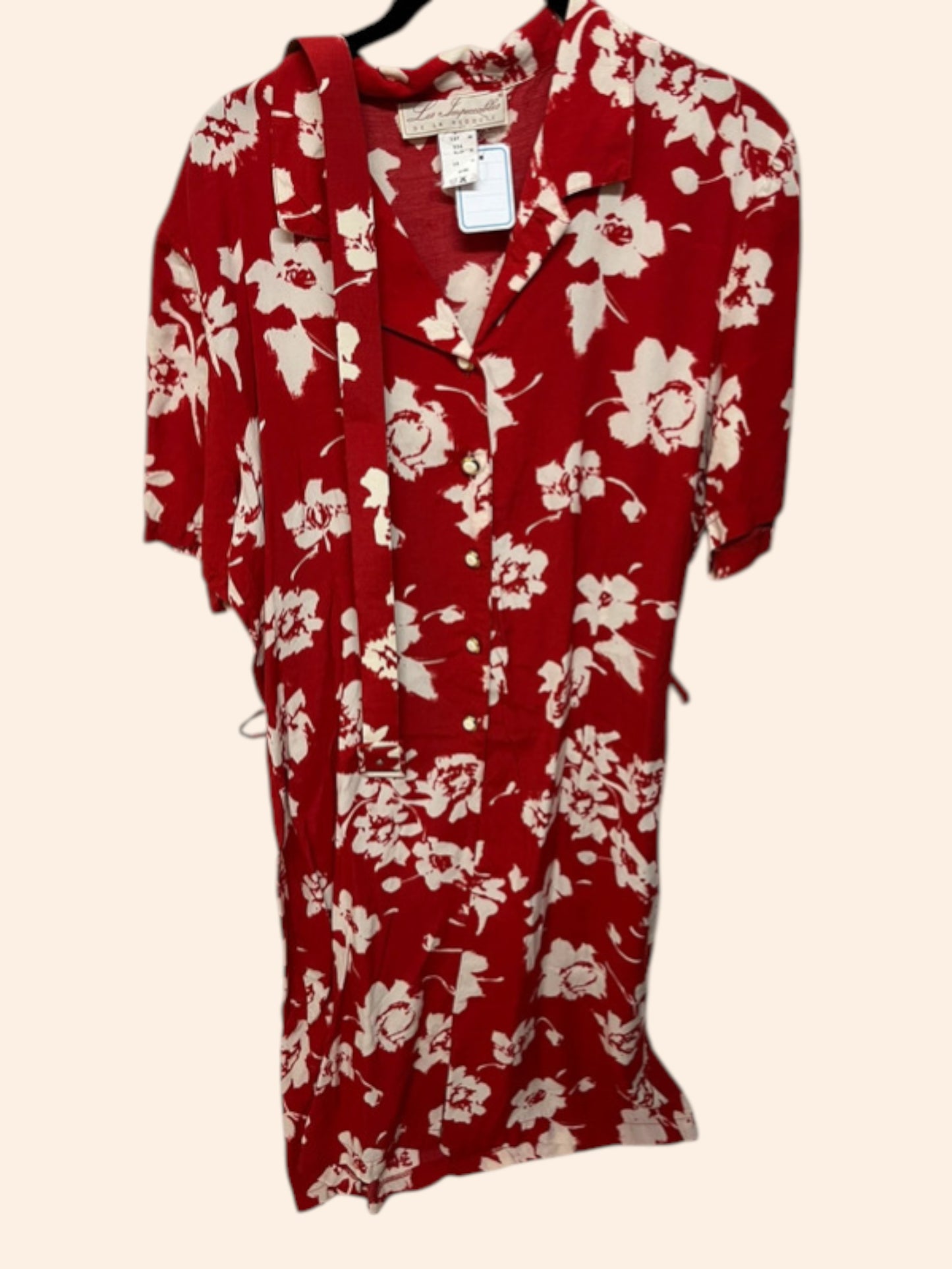 Robe vintage à fleurs