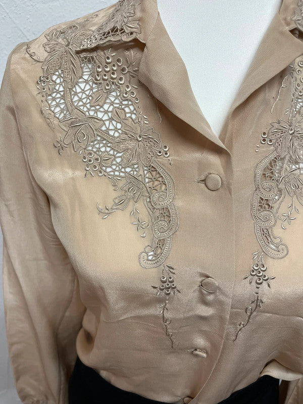 Chemise en soie vintage