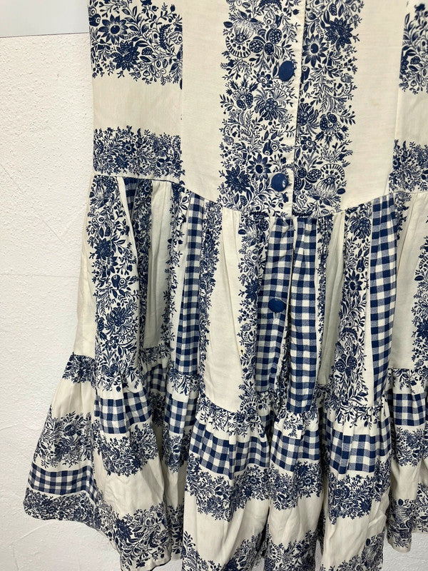 Robe vintage à fleurs