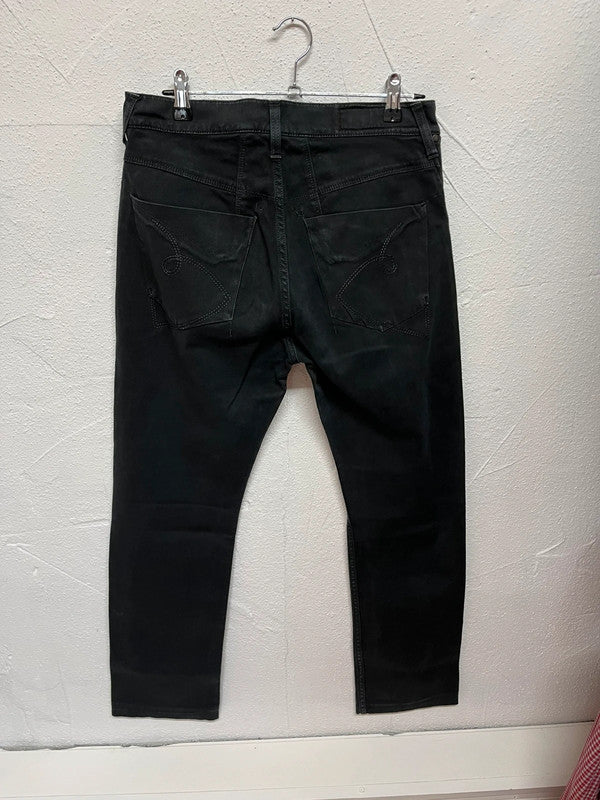 Jean noir taille basse Marithé & François Girbaud