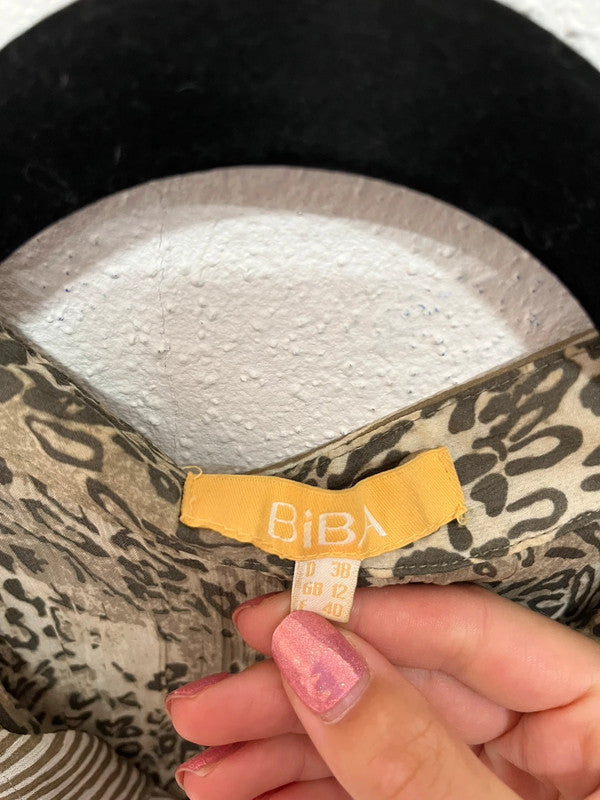 Chemise BIBA léopard