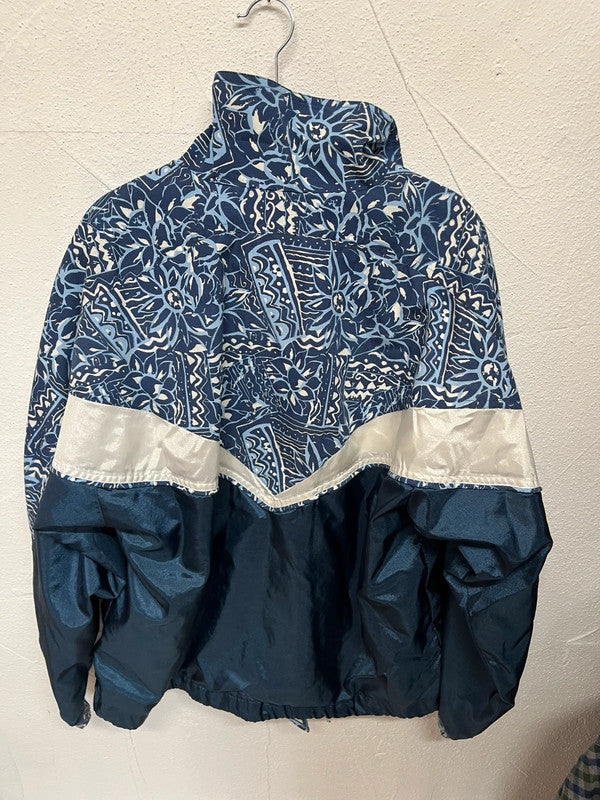 Track Jacket vintage à motifs