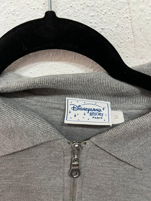 Polo vintage Disneyland Paris 1/4 zip - Mickey brodé