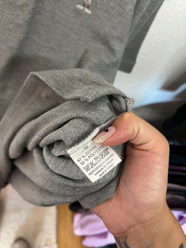 Polo vintage Disneyland Paris 1/4 zip - Mickey brodé