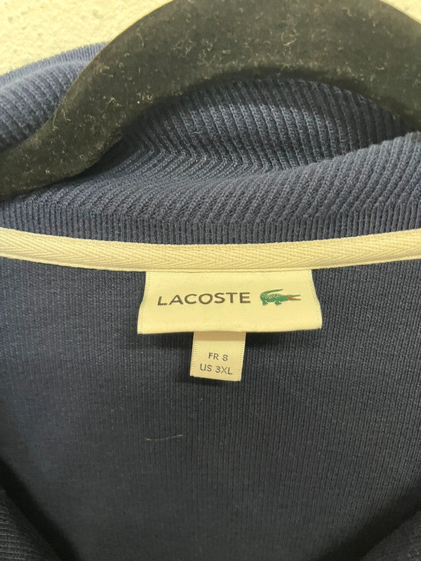 Pull Lacoste 1/4 zip - Col camionneur