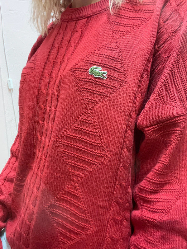 Pull Lacoste vintage en maille