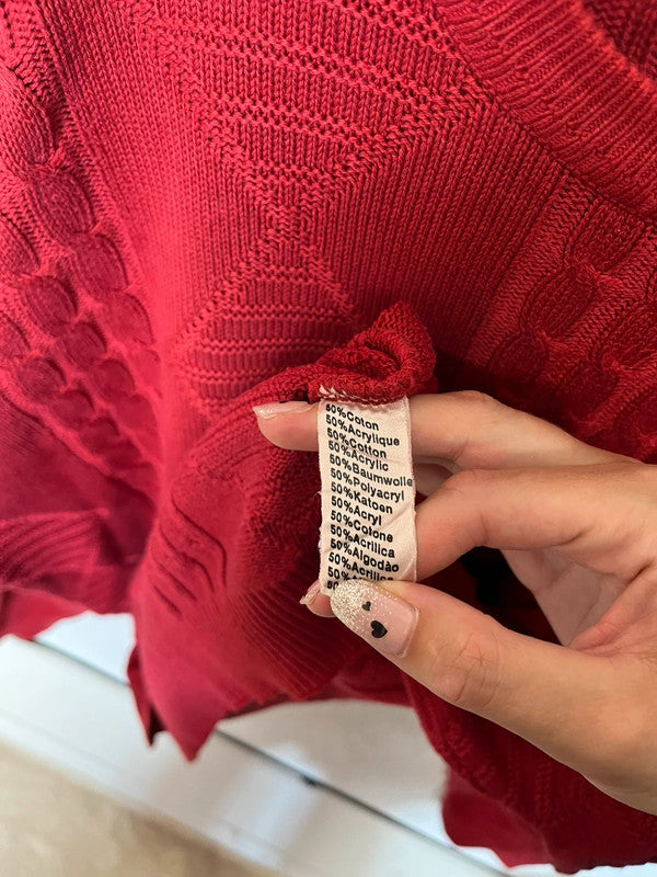 Pull Lacoste vintage en maille