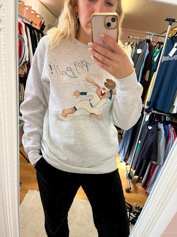 Sweat crewneck vintage - Made in USA Play Ball