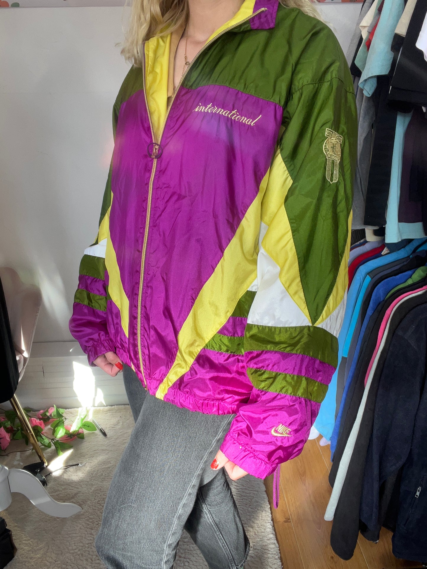 Veste de survêtement Nike international vintage