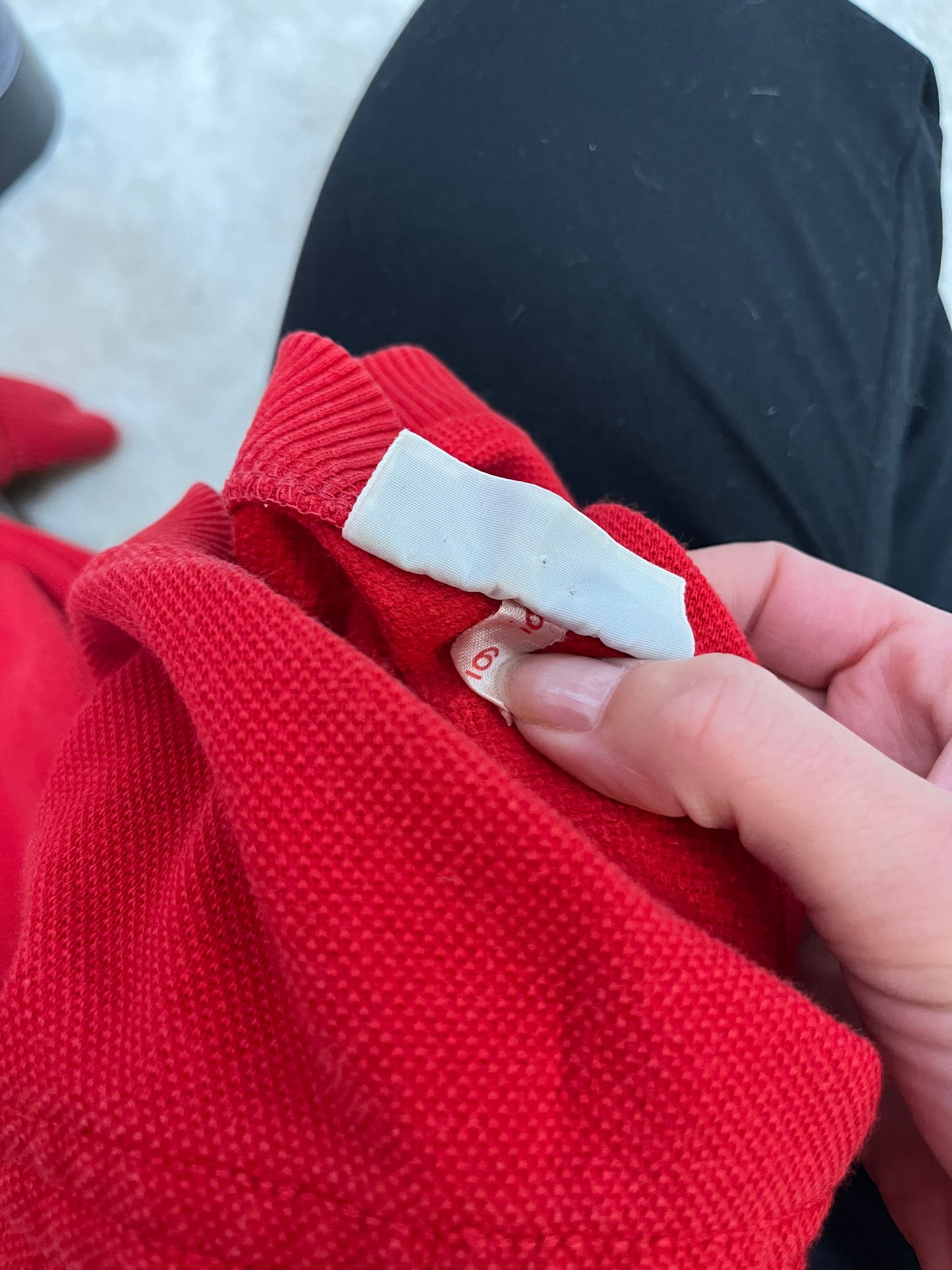 Sweat crewneck Lacoste - Logo en reliefs