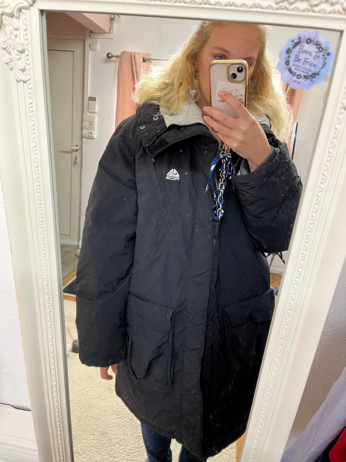 Doudoune longue Nike ACG vintage - Garnissage duvet d'oie