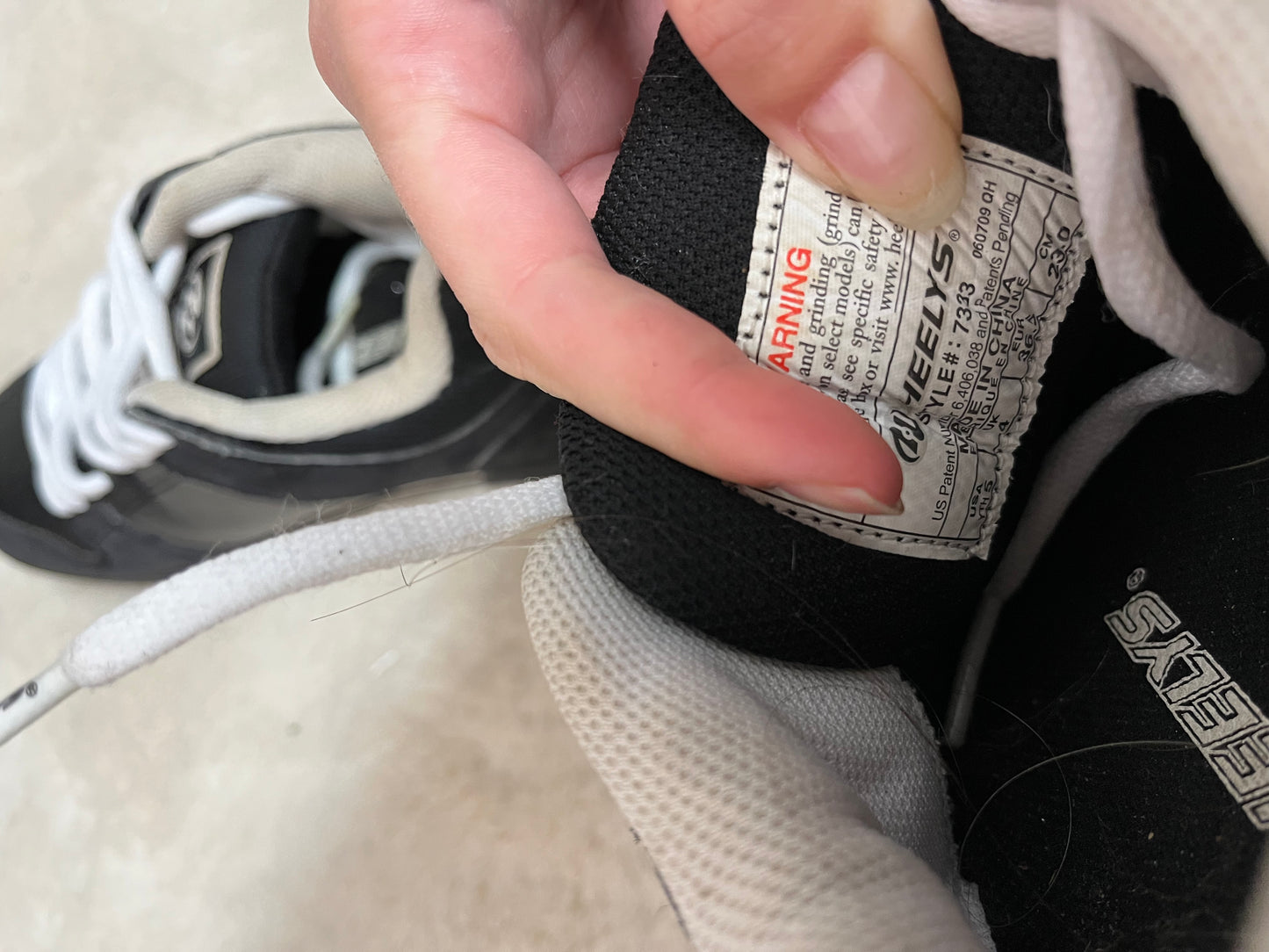 Baskets à roulettes Heelys