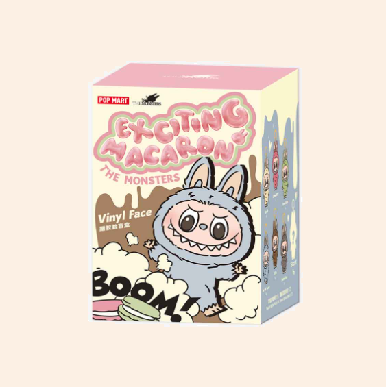 Labubu POP MART THE MONSTERS - Exciting Macaron Vinyl Face Blind Box