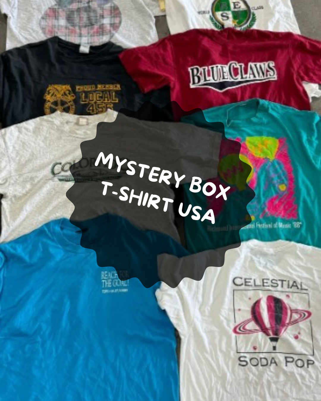Mystery Box USA T-Shirt x2