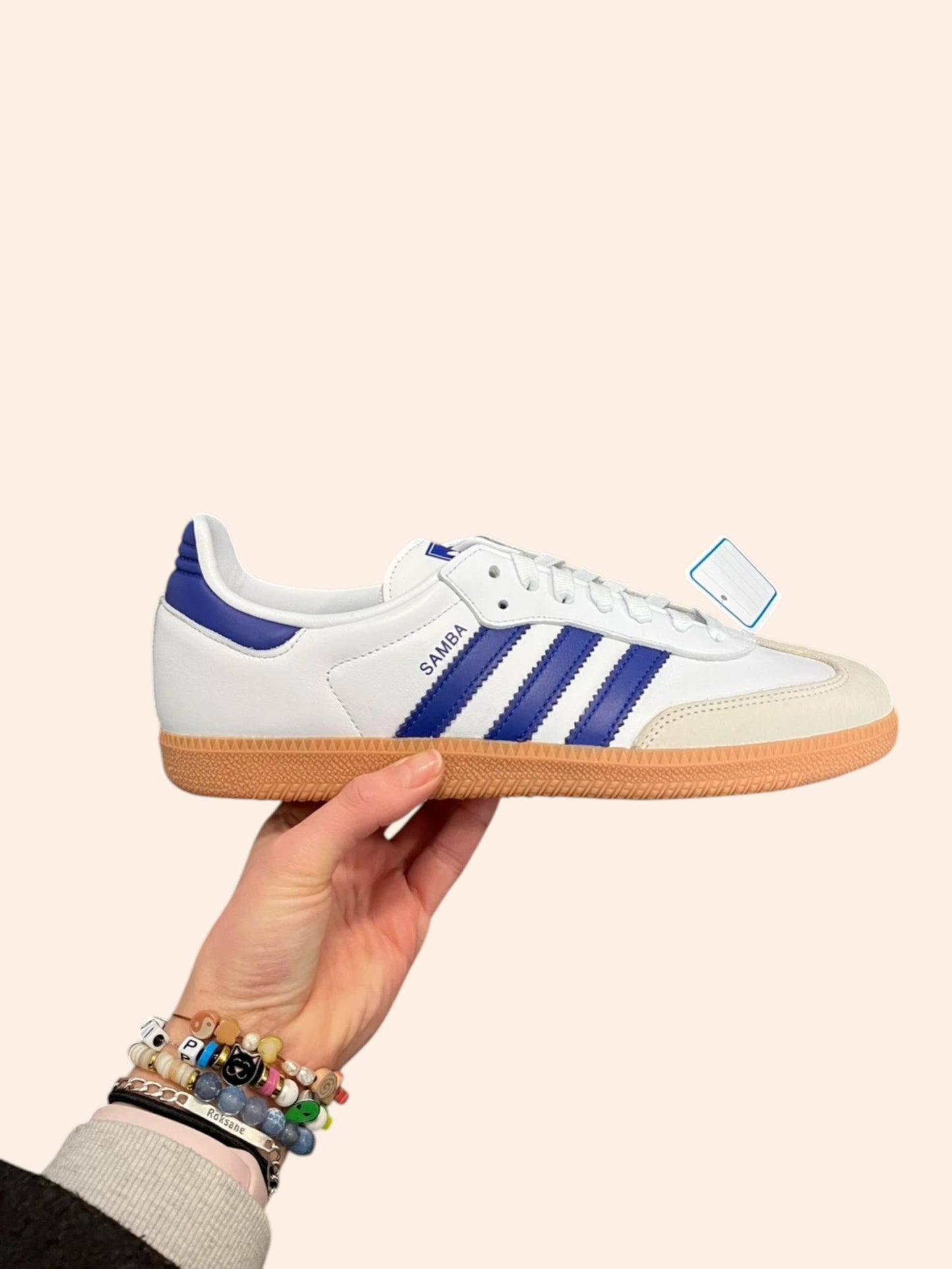 Adidas Samba OG White/violet/gum