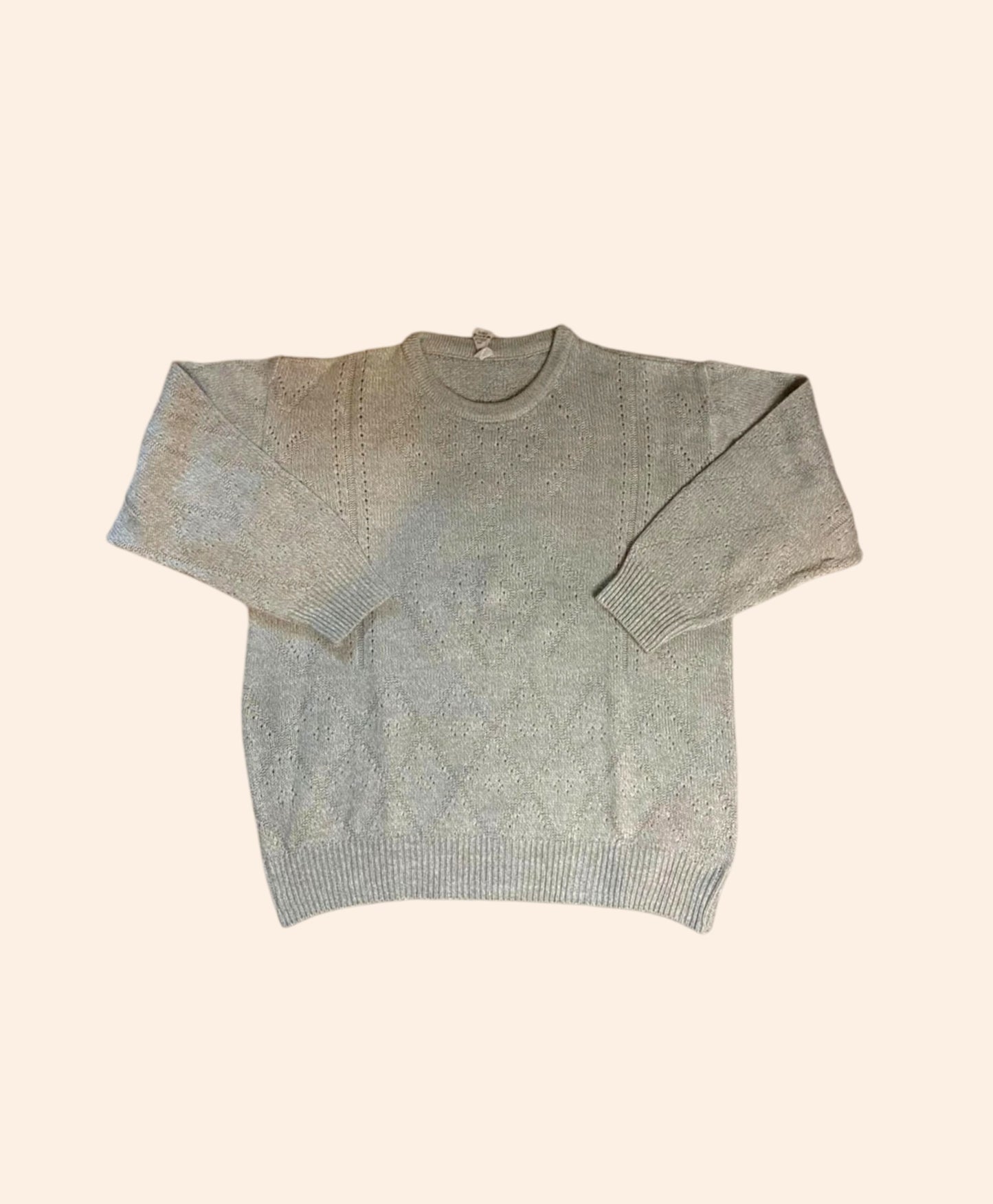 Pull vintage en maille