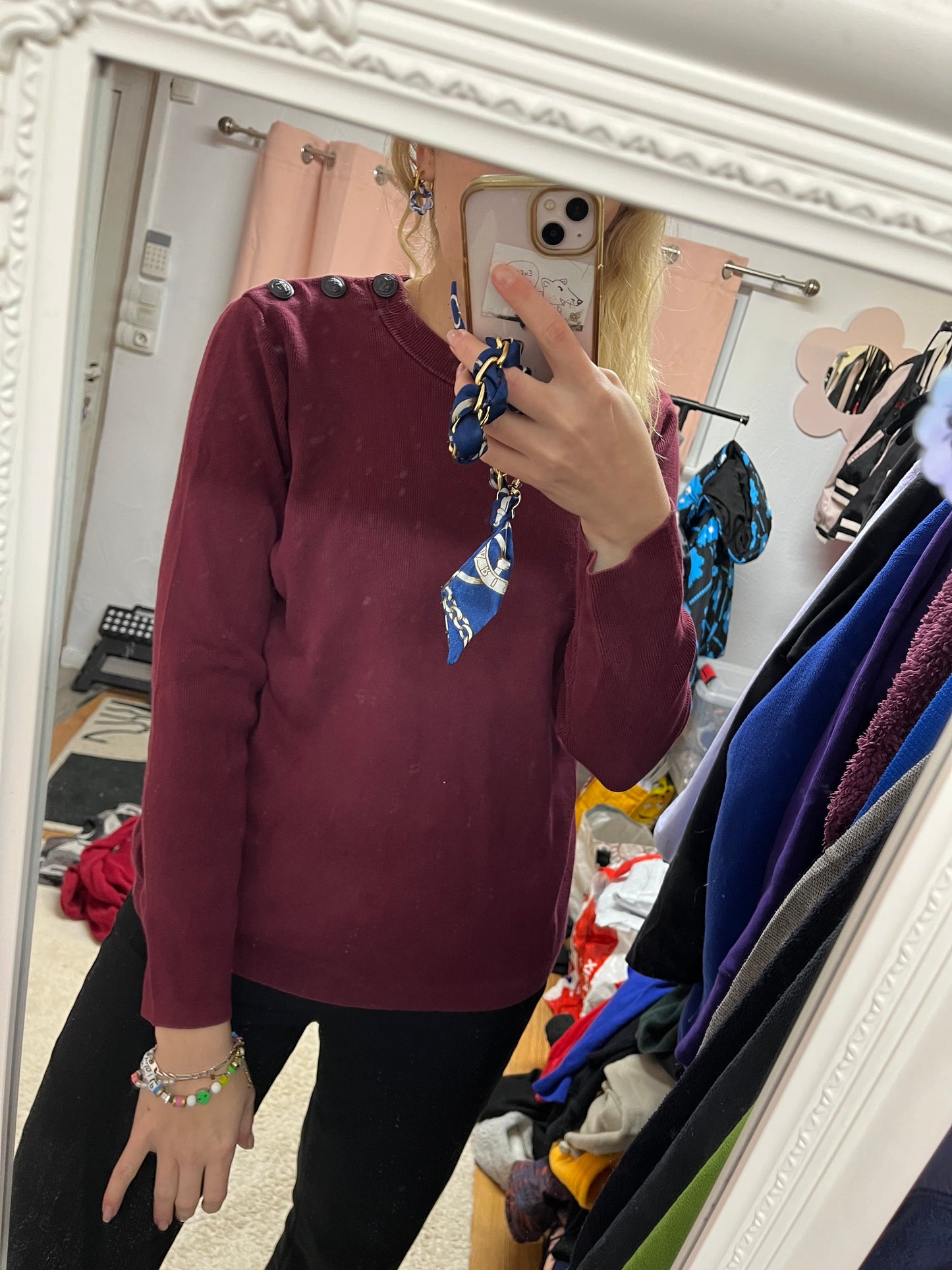 Pull Petit Bateau avec boutons marins