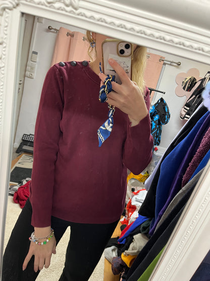 Pull Petit Bateau avec boutons marins